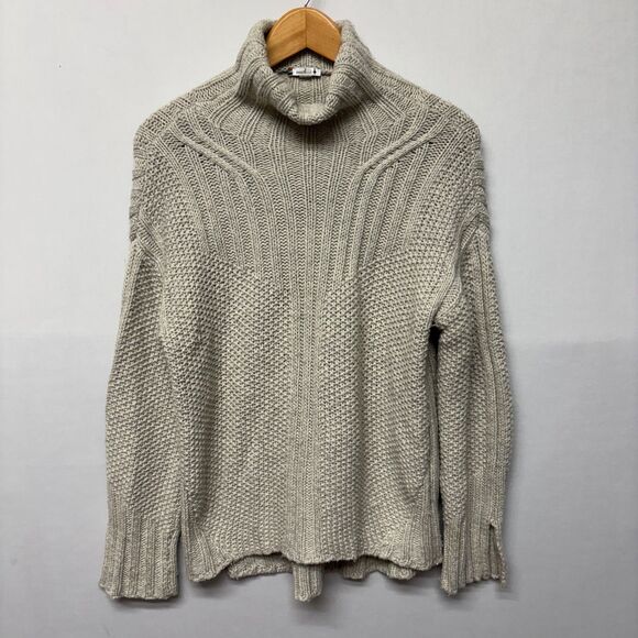 Smartwool Women Lambswool Blend Fisherman Cable Knit Sweater Size Small C047 -16 - Picture 1 of 16